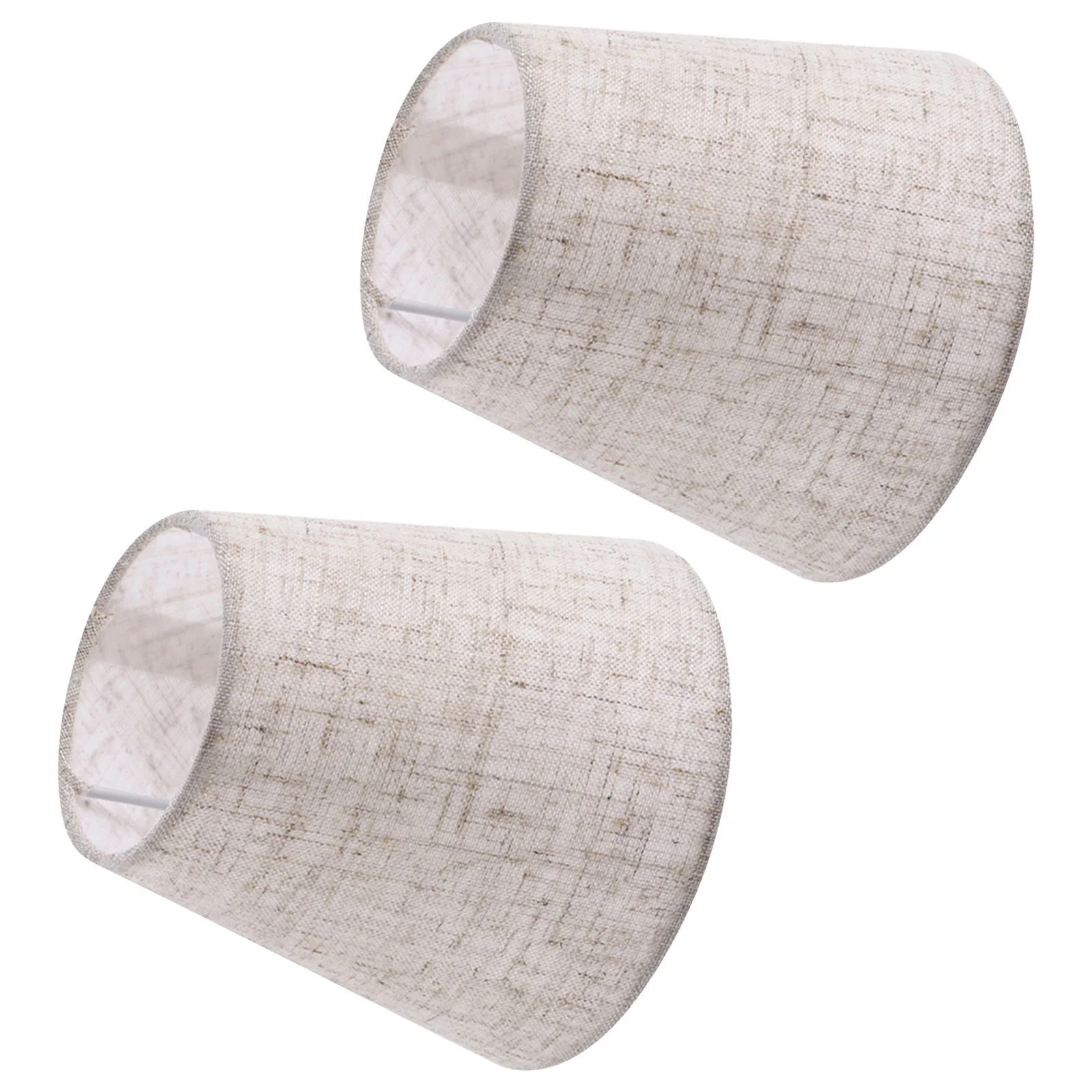 

2 Pcs Fabric Lampshade Ceiling Light Cover Lampshades for Lights Small Woven Lightshade