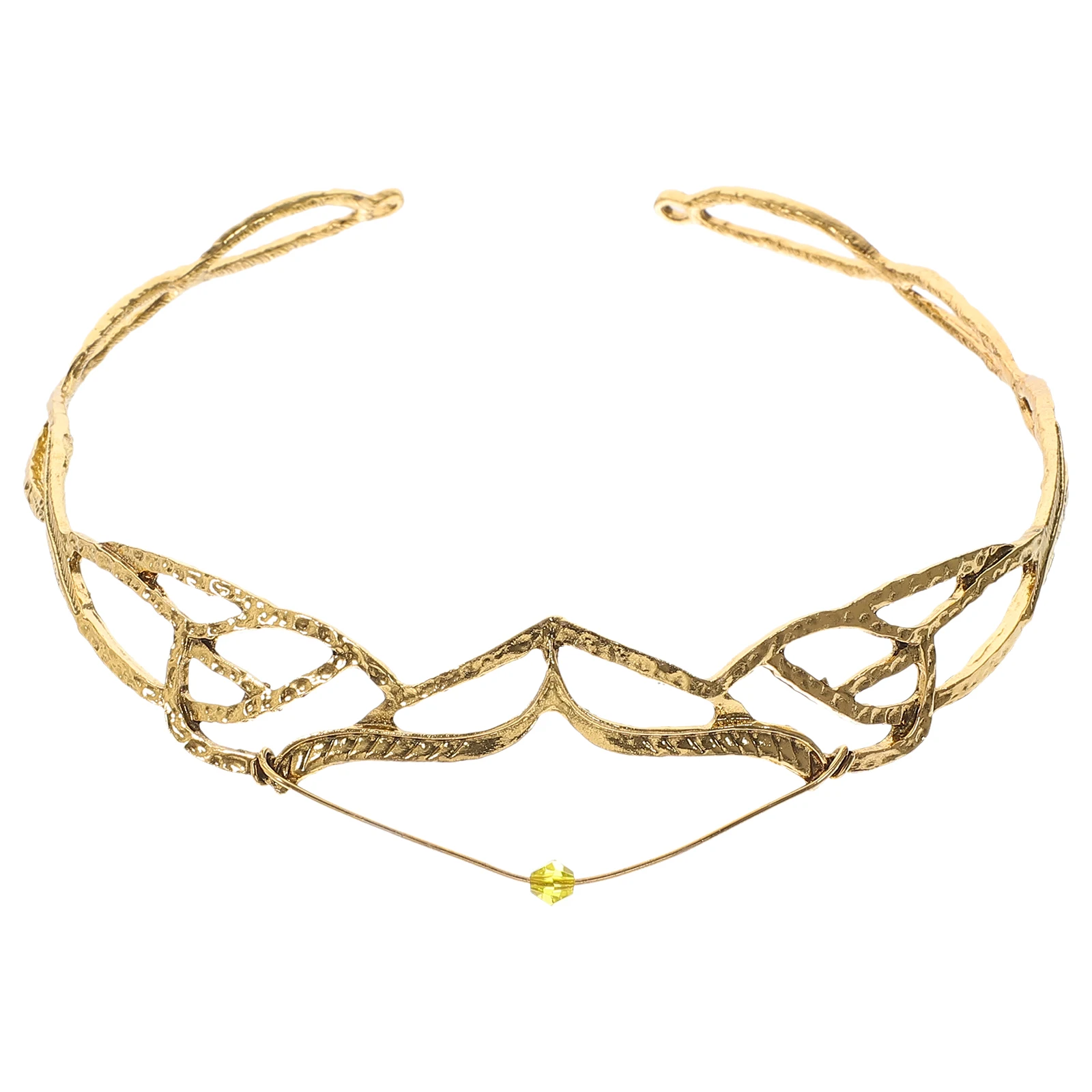 Tiara Headband Wedding Bridal Crown Headband Exquisite Workmanship Bride Hair Accessory Women Hairband for Wedding Gift