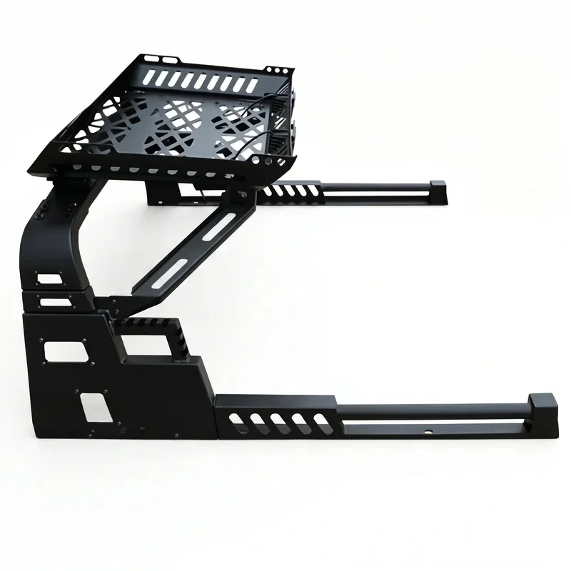 High Quality Heavy Duty Wear-resistant Carbon Steel Pickup Truck Roll Bar, Universal Roof Basket Cargo Rack Offroad Styling Acce