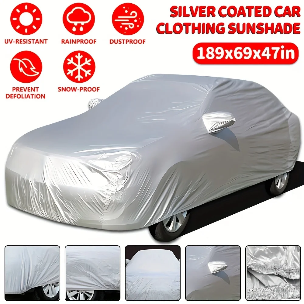 

Silvery Car Cover Sunshade
