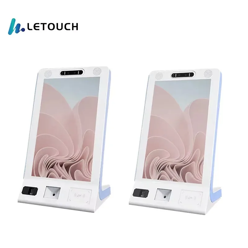 Self Service Kiosk Pos System 15.6 Inch Intelligent Touch Screen Interactive Self Service Payment for  Restaurant