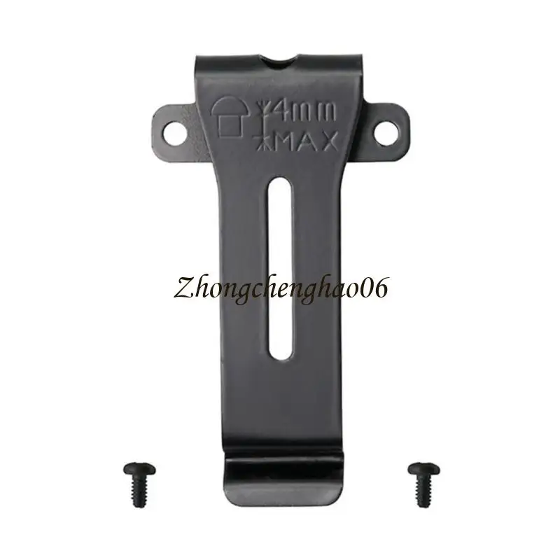 High Strength Plastic Belt Clip Clamp Fit for Reliable Two Way Radios Attachment 601F