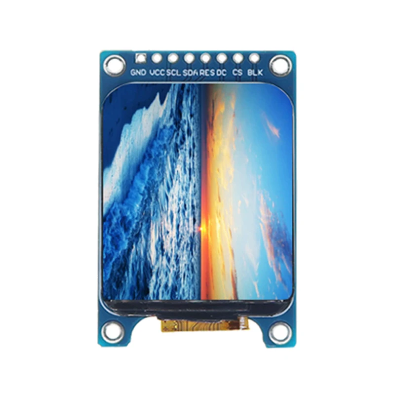 Modul Layar TFT Warna 1,69 Inci 1,69 Inci Layar LED LCD IPS HD Antarmuka SPI 240X280