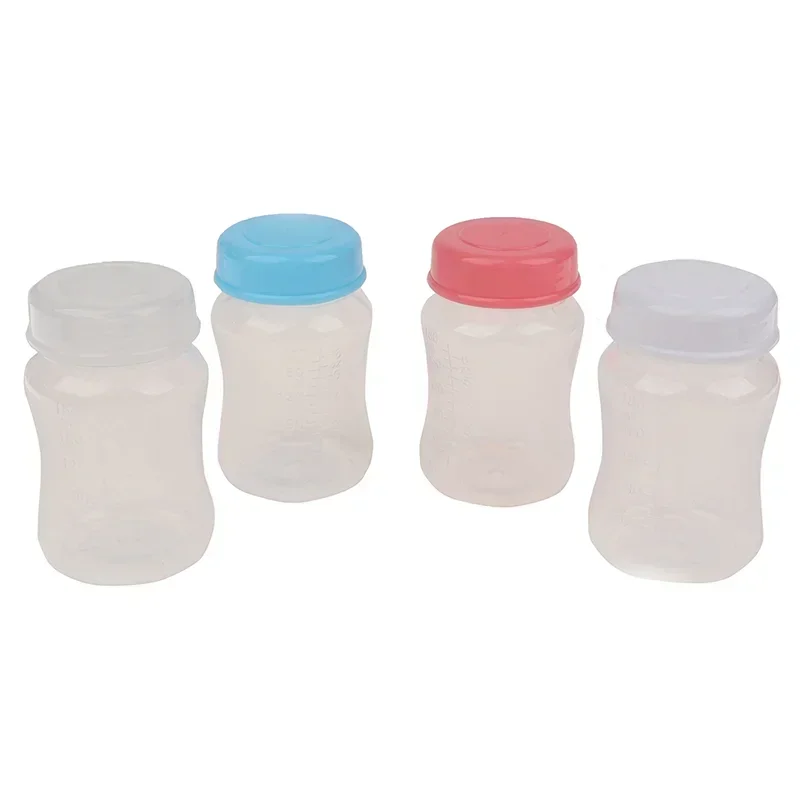 2PCS 180ml Breast Milk Storage Bottle Wide Neck Infant Newborn Food Freezer Fresh Cup Breast Milk Storage Bottle