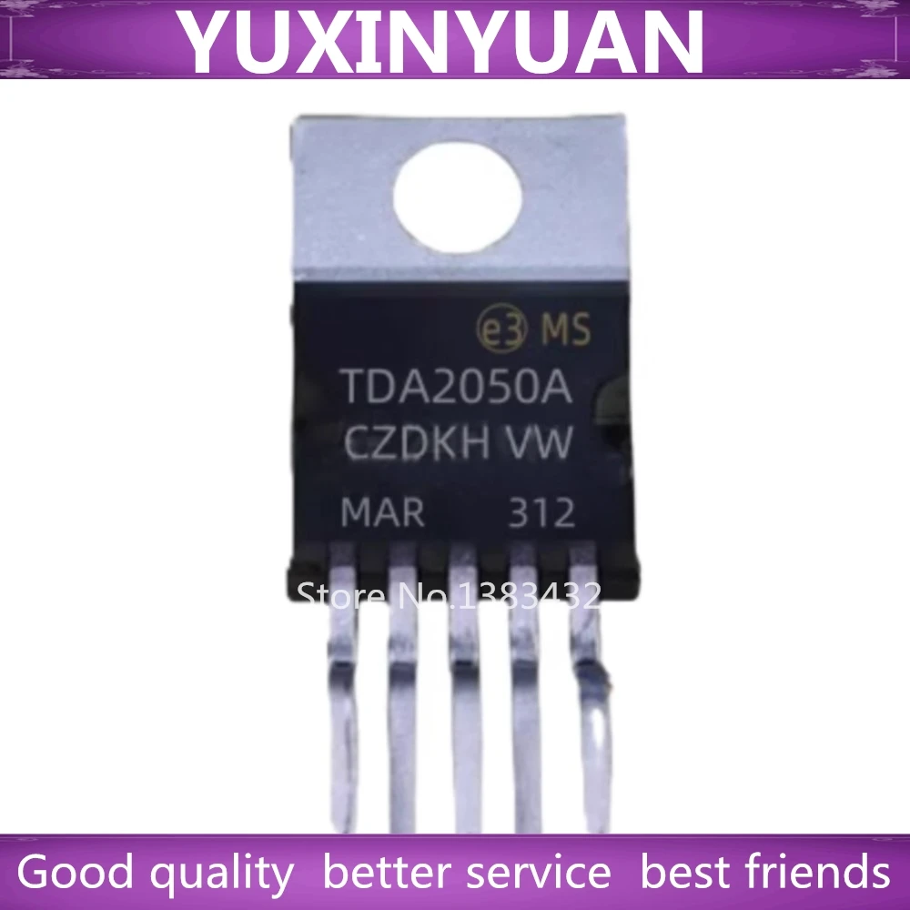 50PCS/LOT TDA2050 2050 IC AMP AUDIO PWR Best quality High-fidelity audio power amplifier chip