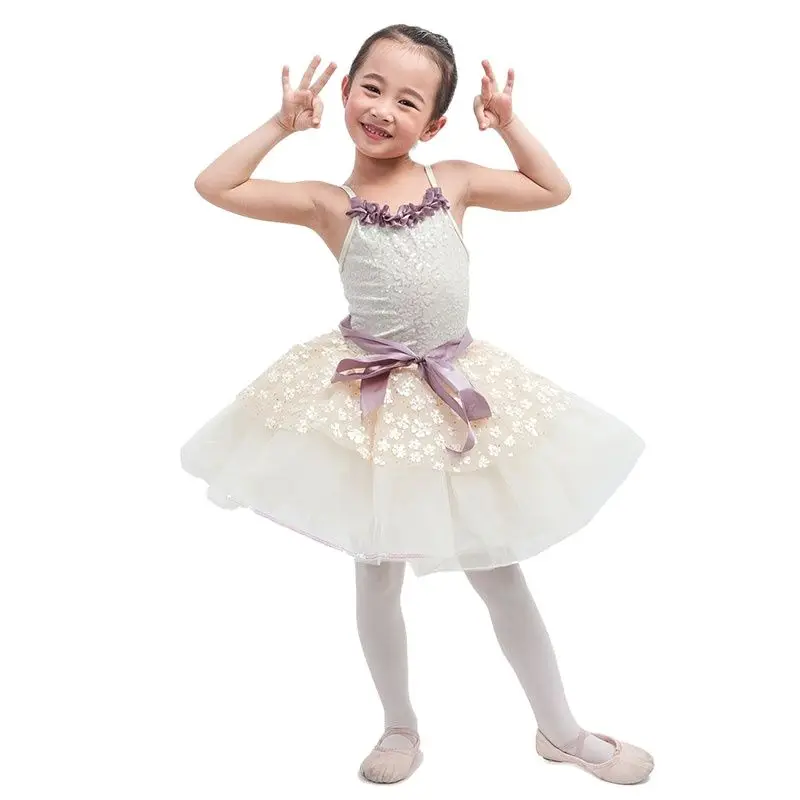 2016 new arrival ivory sequin bodice ballet tutu, girl stage performance ballet costume tutu