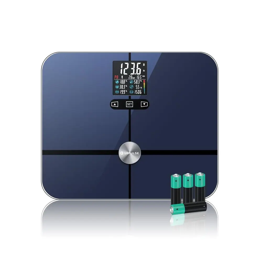 

Large Platform Digital Scale with BMI and Body Composition Analysis, 14.2 x 400 lbs