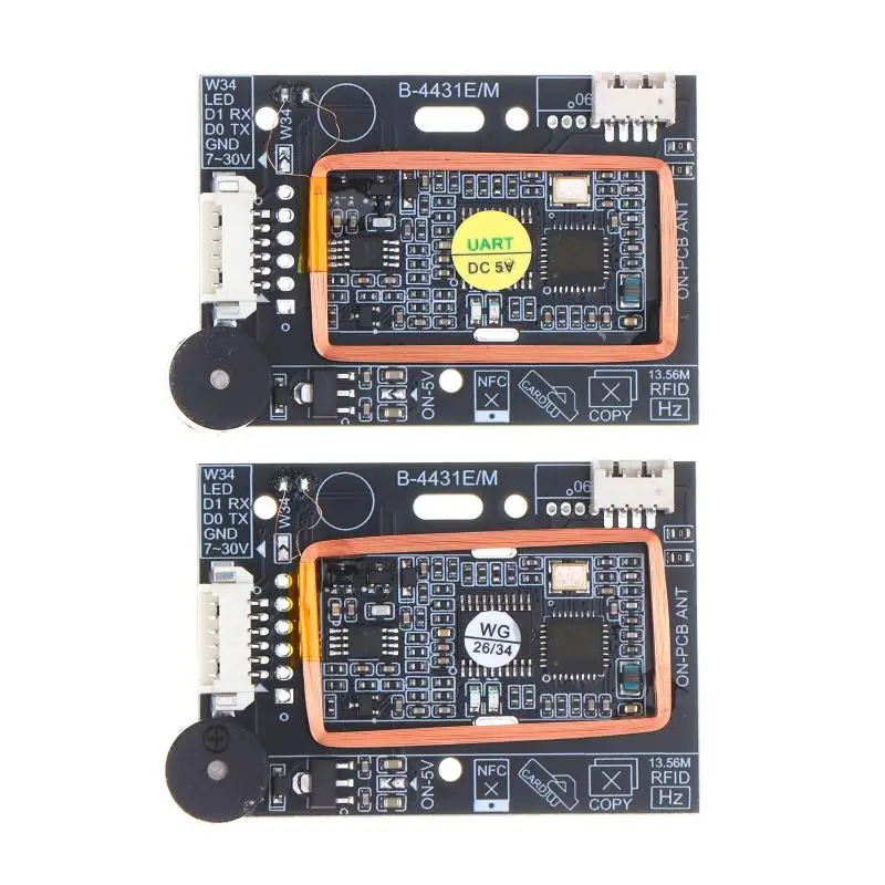 Secure RFID Card Reader 125Khz 13.56mhz Embedded for Access Control System Efficiency