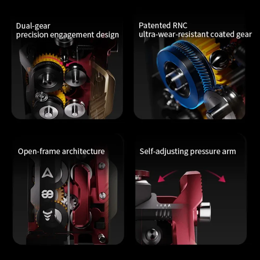 

Creality Devil Design DXC2 Extruder High-Precision Magnetic Quick-Release Upgraded Extruder for K2 K2PRO K2PLUS