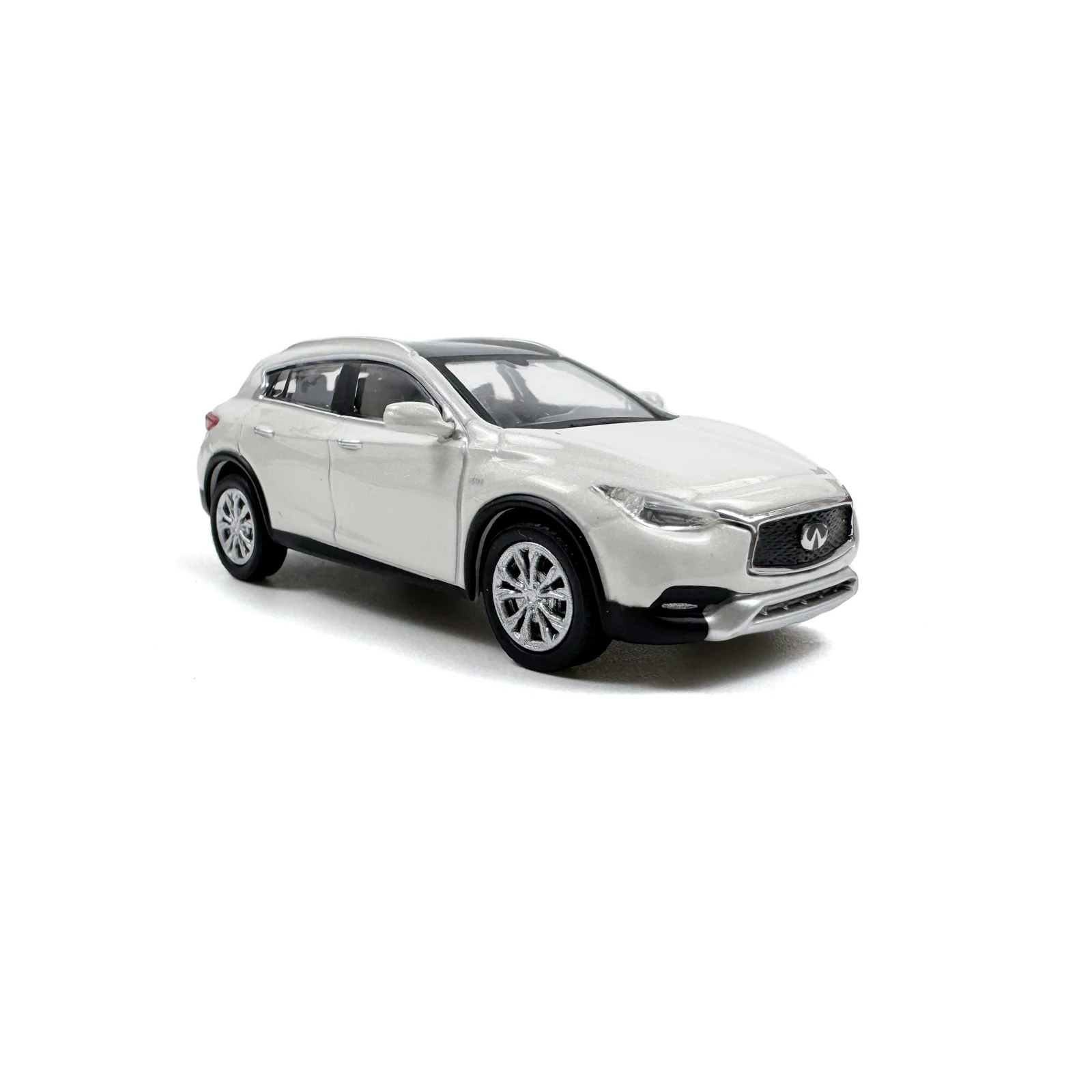 

1/64 Infiniti QX30 2017, модель автомобиля, высокое качество, литые под давлением металлические статические модели автомобилей, коллекции для взрослых, детские игрушки, рождественские подарки