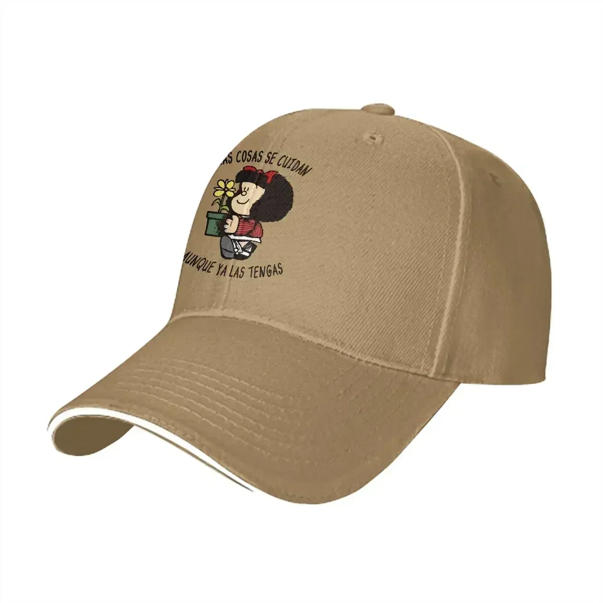 New Mafalda Cartoon Multicolor Hat Peaked Women's Cap Things are Taken Care of Personalized Visor Protection Hats