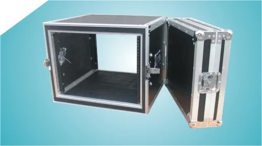 

8U two-door shock-proof box, can hold ALLEN & HEATH LIVE CDM48 Shock-Mount
