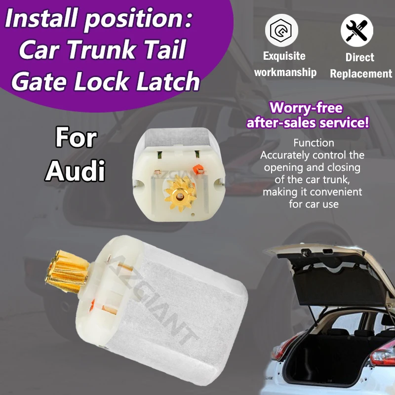

AZGIANT B3457.02 For Audi A5 Sportback Q5/A6 allroad 4G Avant S6 C7 Car Rear Trunk Lid Lock Latch 12V Motor Stable start stop