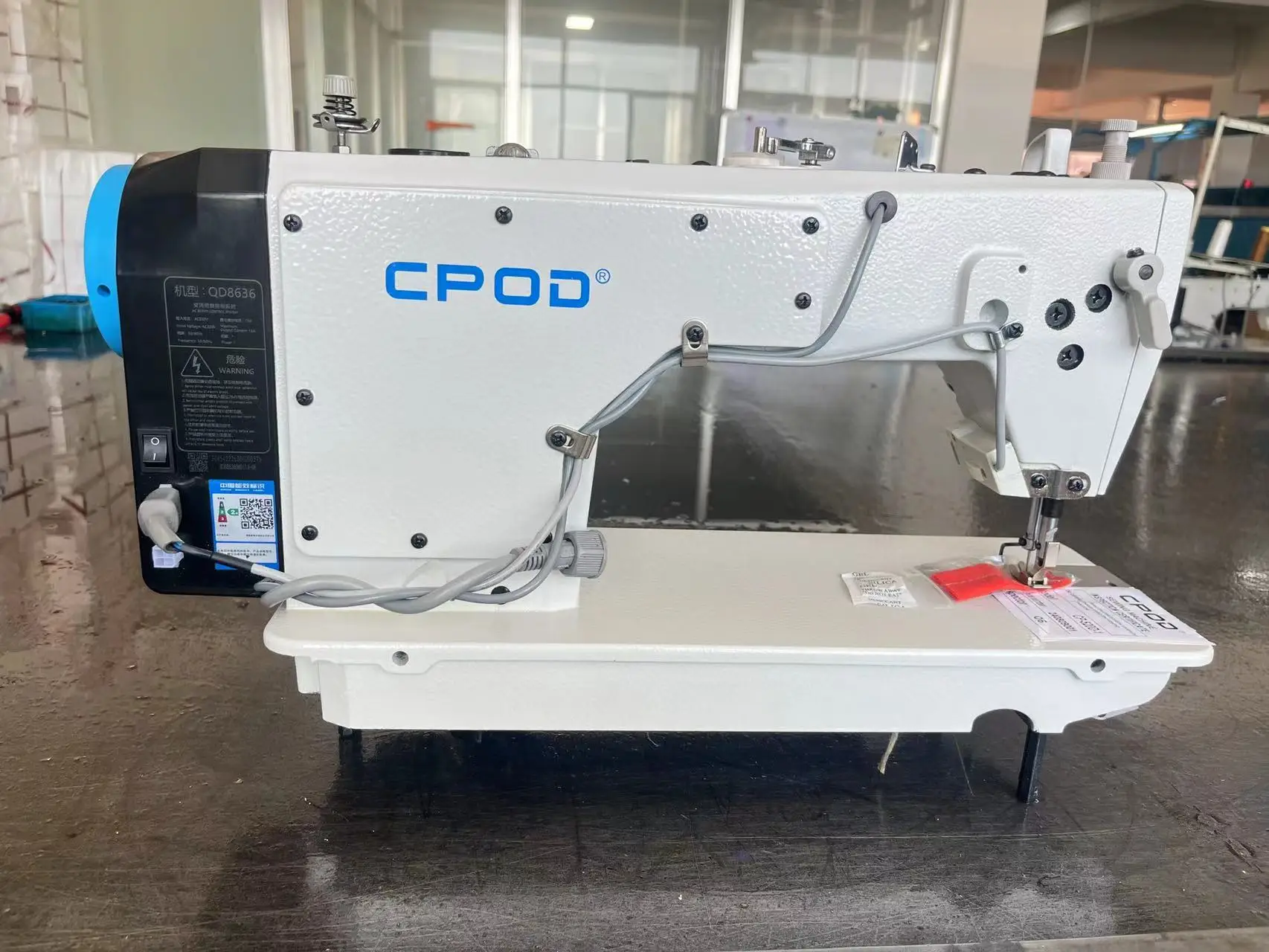 CP-520-D1 Factory Production and Sales High Speed Single Direct Drive Computer Flatbed Industrial Sewing Machine