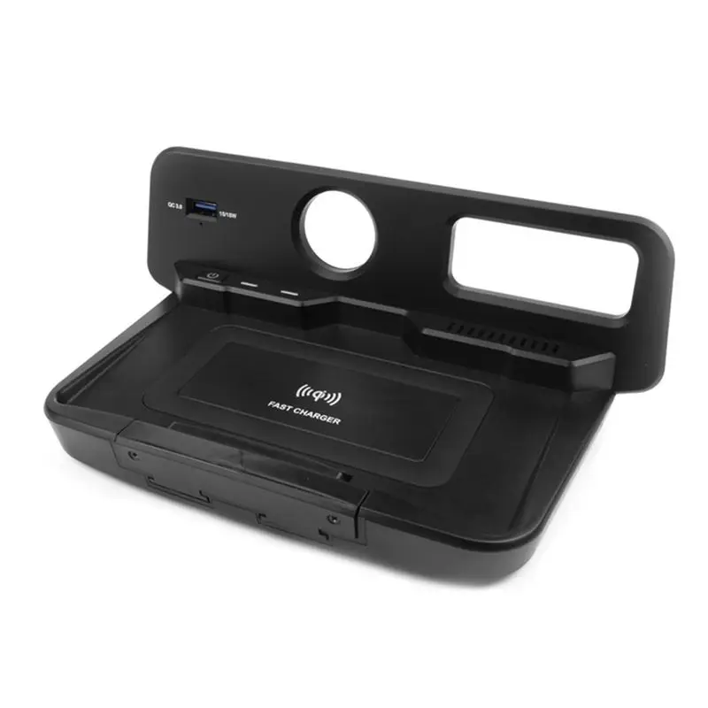 Suporte para celular de carro com carregamento sem fio QI de 15W, painel de carregamento rápido para WEY Tank 300