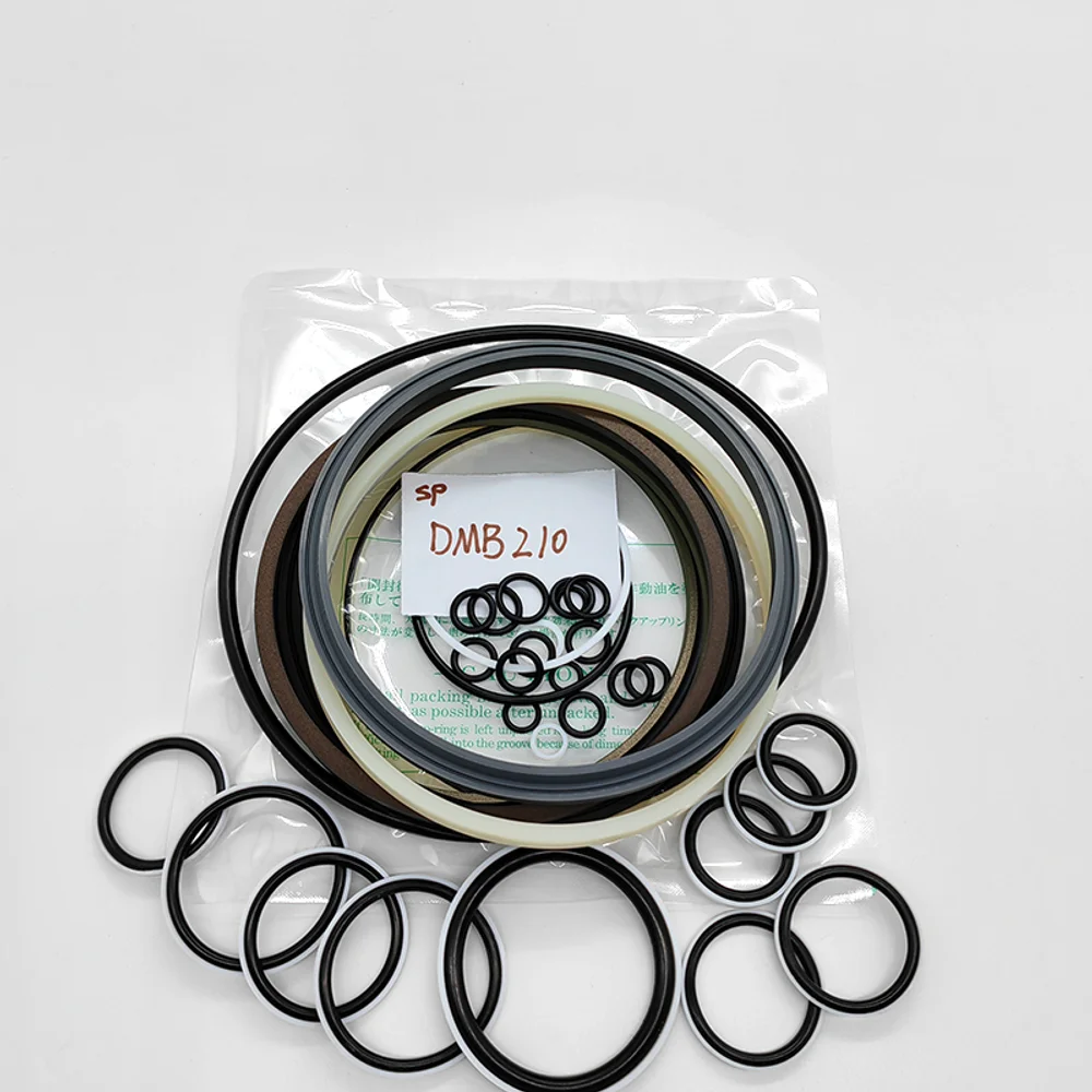 طقم ختم الكسارة لمطارق القواطع الهيدروليكية Daemo DMB210 طقم ختم المطرقة الهيدروليكية