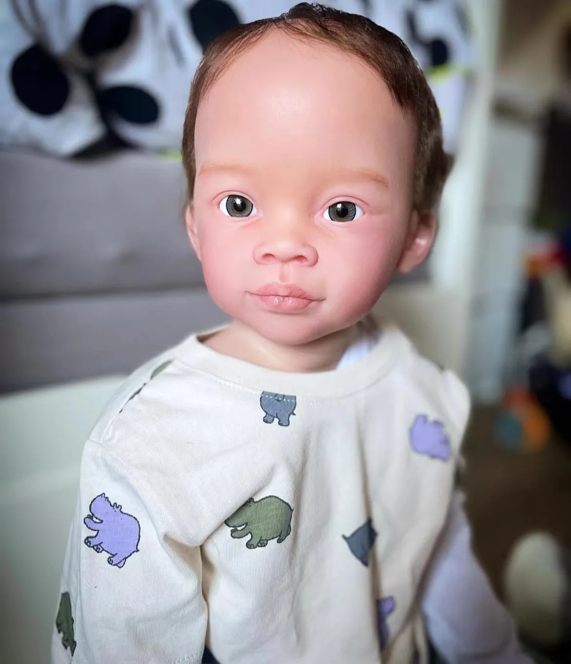 

FBBD Custom Made By our Best Artist ShanShan With Mohair 32''Reborn Baby Doll Meili Already Finished Doll With Cute Dress