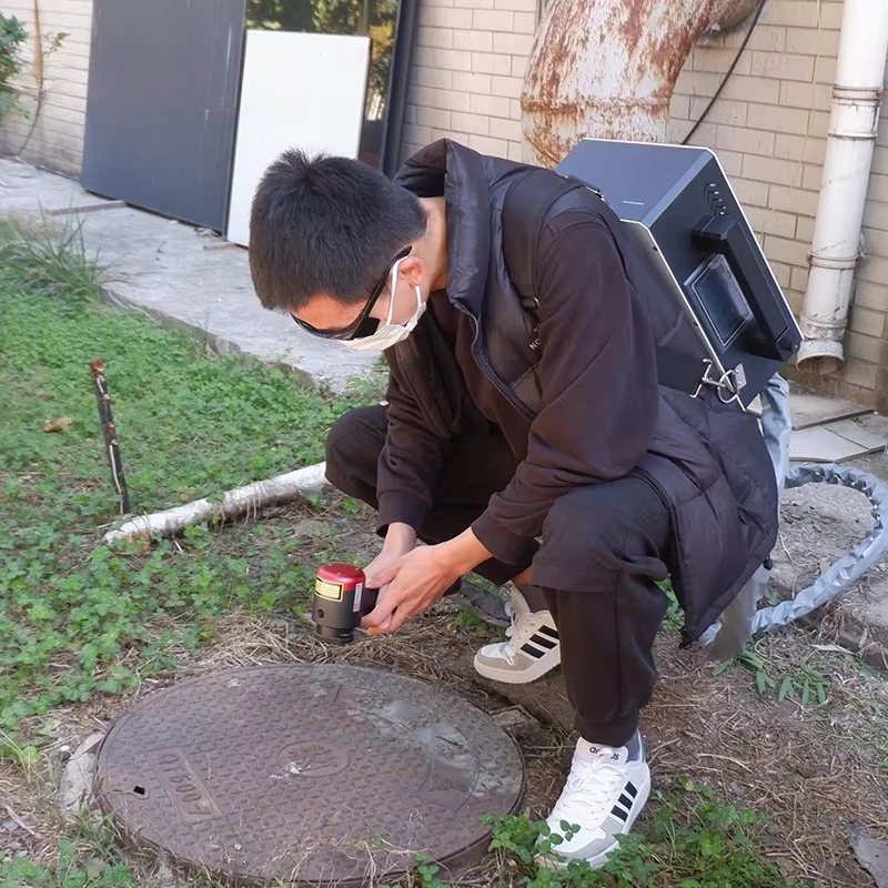 100W 200W Portable Cleaning Tool Efficiently Remove Rust Graffiti Oxidation for Metal
