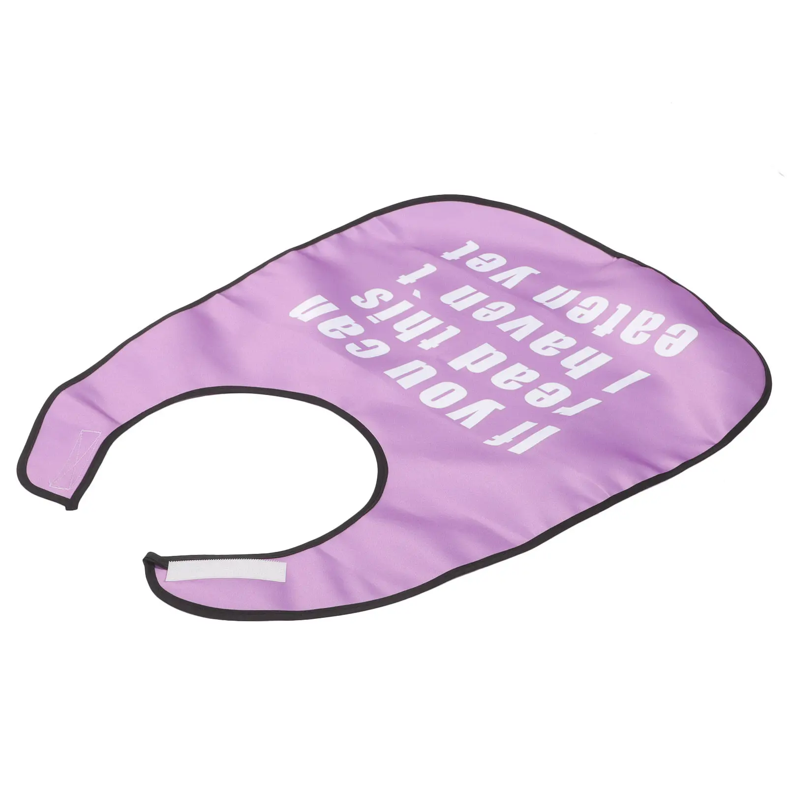 Polyester Elderly Bib Adult Bib for Eating Tie Strap Washable Comfortable Dining Clothing Protector Household Clothing Protector