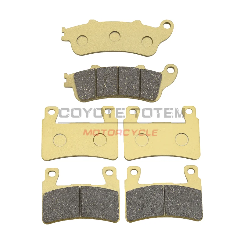 

Motorbike front and rear brake pads for Honda Goldwing F6C Goldwing (4 Piston Caliper) (GLF6CAE) 2014-2017