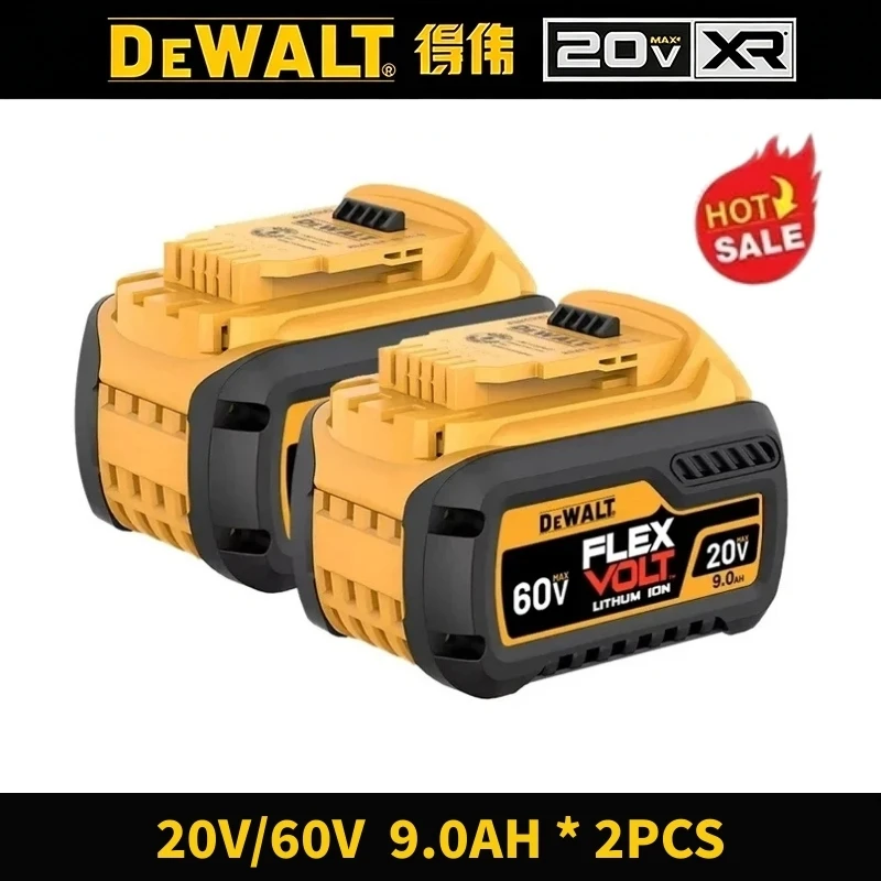 Original DeWALT 20V/60V 9Ah MAX FlexVolt Battery,for DCB606 DCB609 DCB205 DCB206 DCB182 Power Tool Replacement Battery. image 3