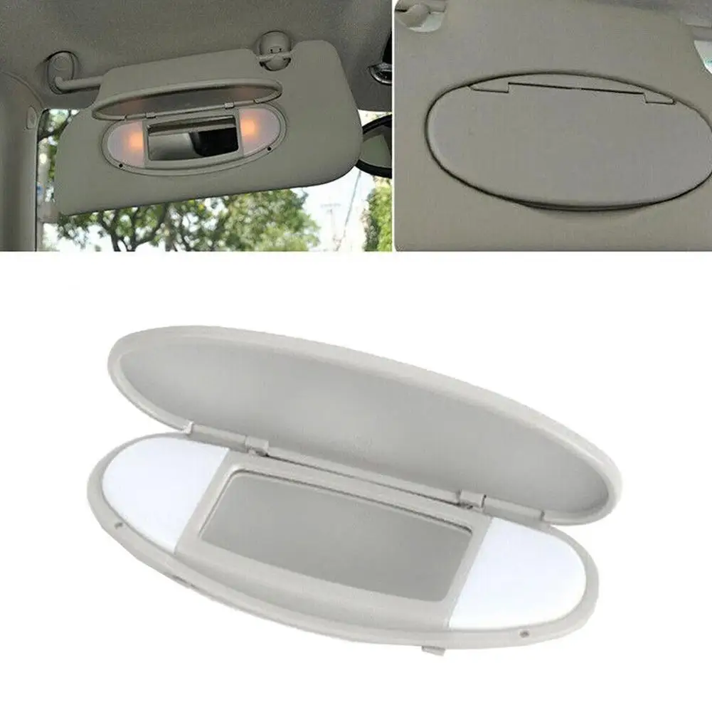 HD Mirror Car LED Makeup Mirror Adjustment Sun Visor Plate For BMW Mini Cooper R55 R56 R60 Touchscreen Auto Vanity Mirror