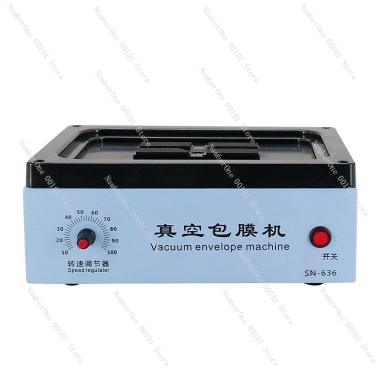 Mobile Phone Vacuum Film Wrapping Machine for Street Vending, Fully Automatic Film Wrapping Machine