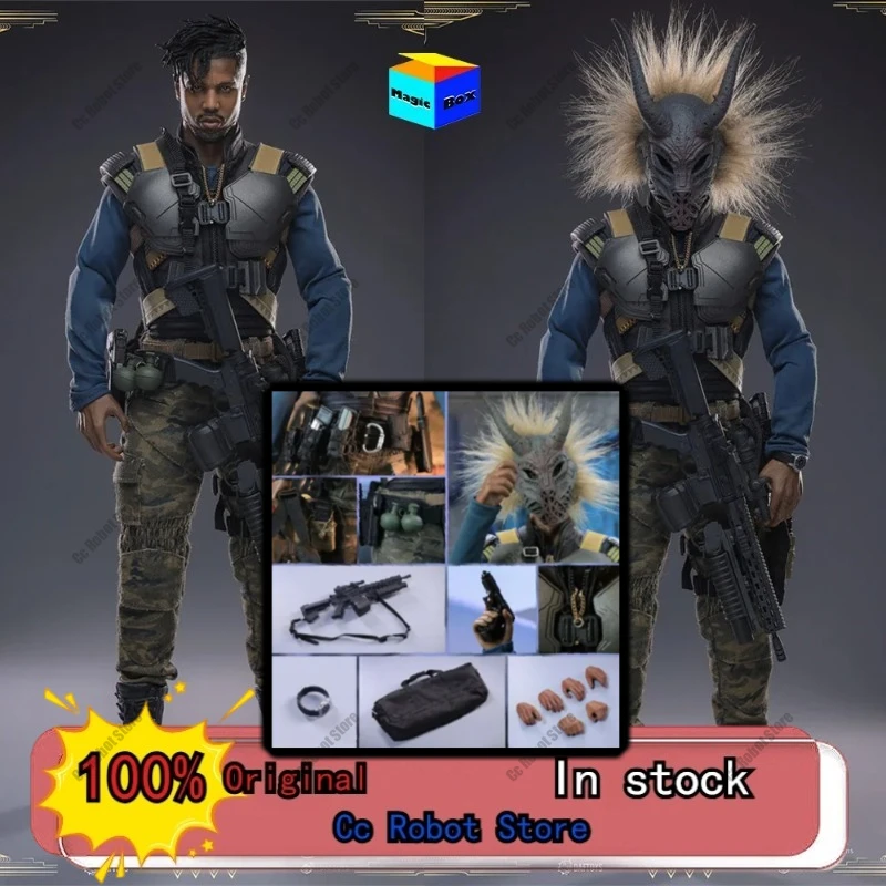 

[В наличии] DAFTOYS F018 Масштаб 1/6, фигурка мужского солдата, тактический стиль «Черная пантера Эрик», спецагент, с леопардовым принтом, полный комплект, 12 дюймов