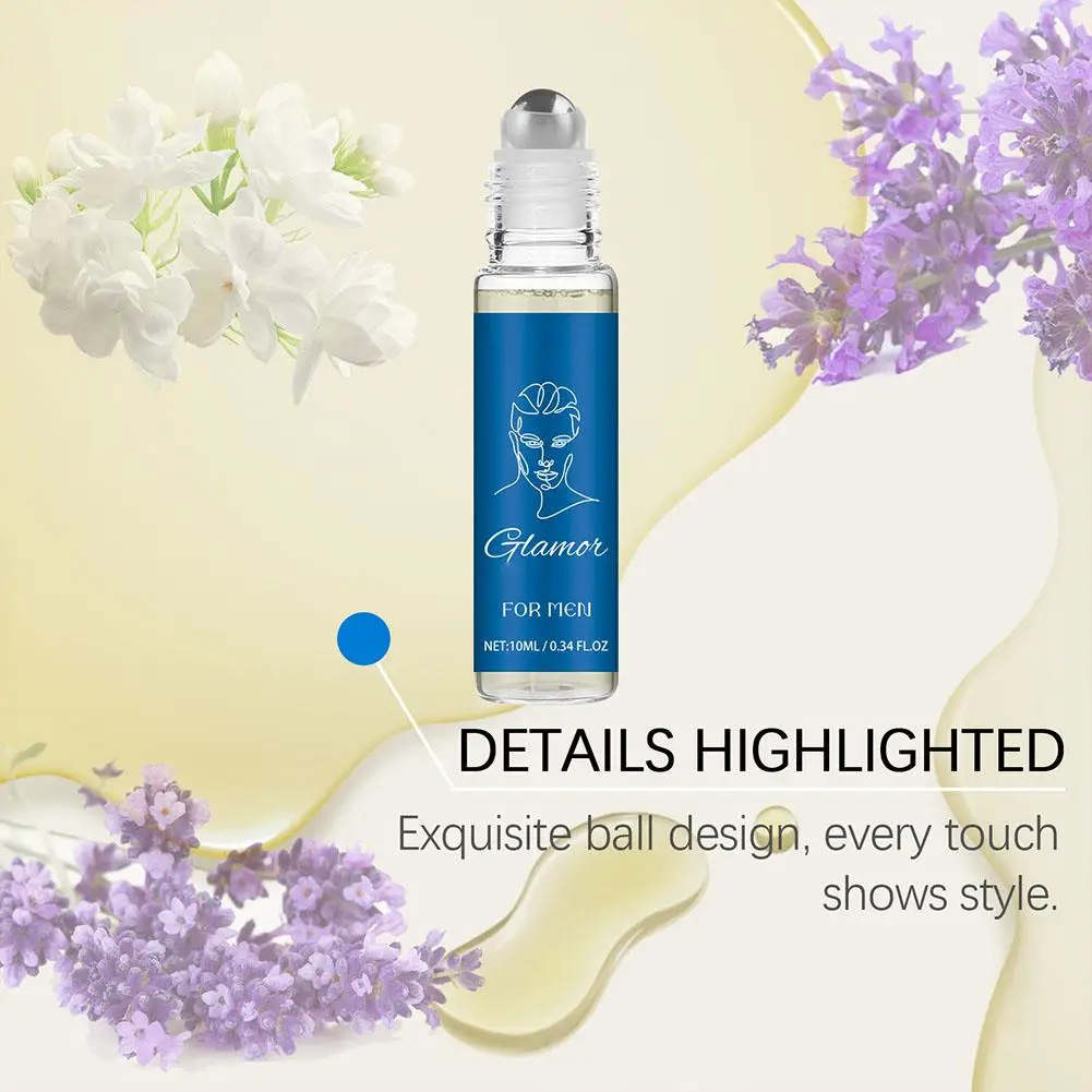 Perfume de rosas para hombres y mujeres, fragancia duradera Roll-On para mujeres, elegante y fresco para crear un Perfume de nicho, atmósfera de citas