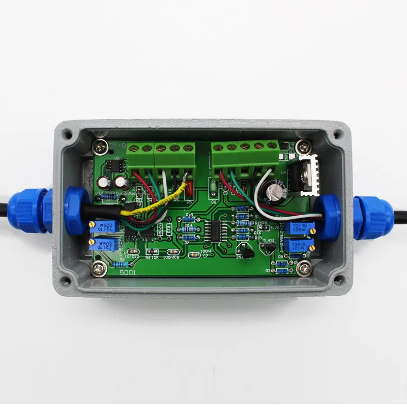 Amplificatore sensore di peso trasmettitore cella di carico 0-5 V/0-10 V/4-20 mA