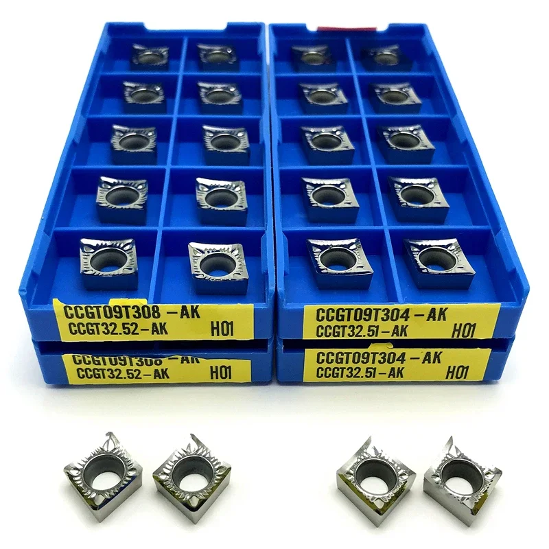 CCGT09T302 CCGT09T304 CCGT09T308 AK H01 Aluminum Internal Turning Tool CNC Cutting Lathe Tool Copper Aluminum Wood Processing