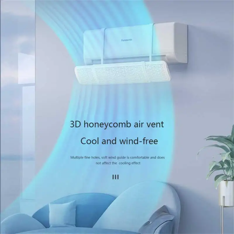 Does Not Hurt The Wall Anti-blow Simple Air Conditioner Wall-mounted Science Pitch Free Adjustment Household Adjustable Install