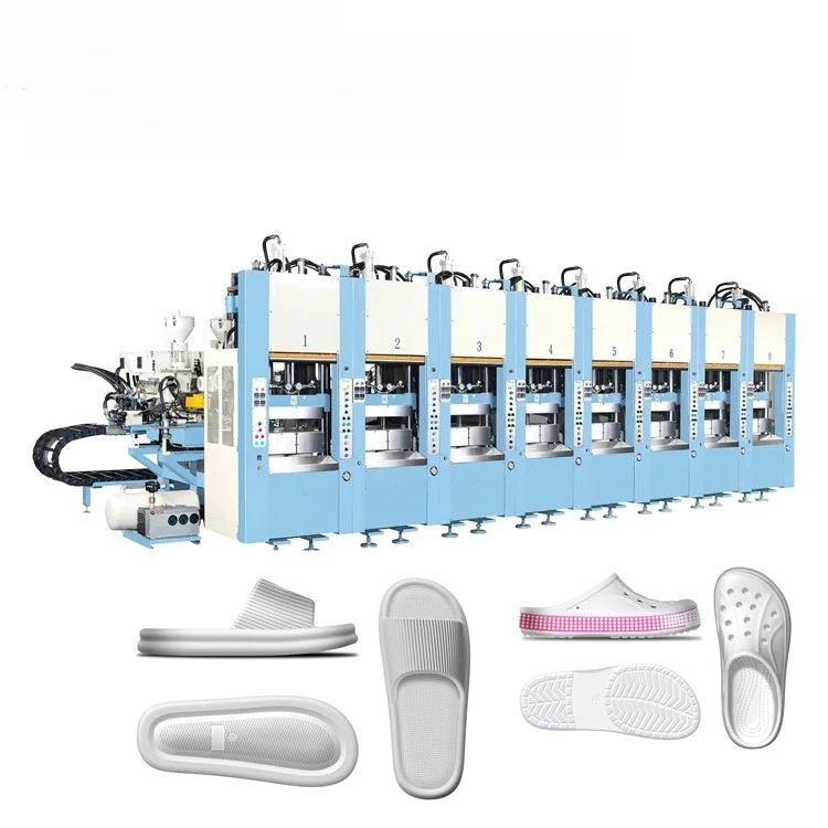 New Automatic Foam EVA Moulding Machine Eva slippers Making Machine Smakl Eva Shoe Sole Making Machine
