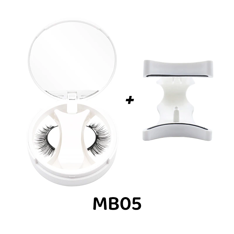 Künstliche Nerzwimpern 3D Magnetische Natürliche Falsche Wimpern Großhandels-Set Wiederverwendbare Magnetwimpern mit Pinzette – Detail 34