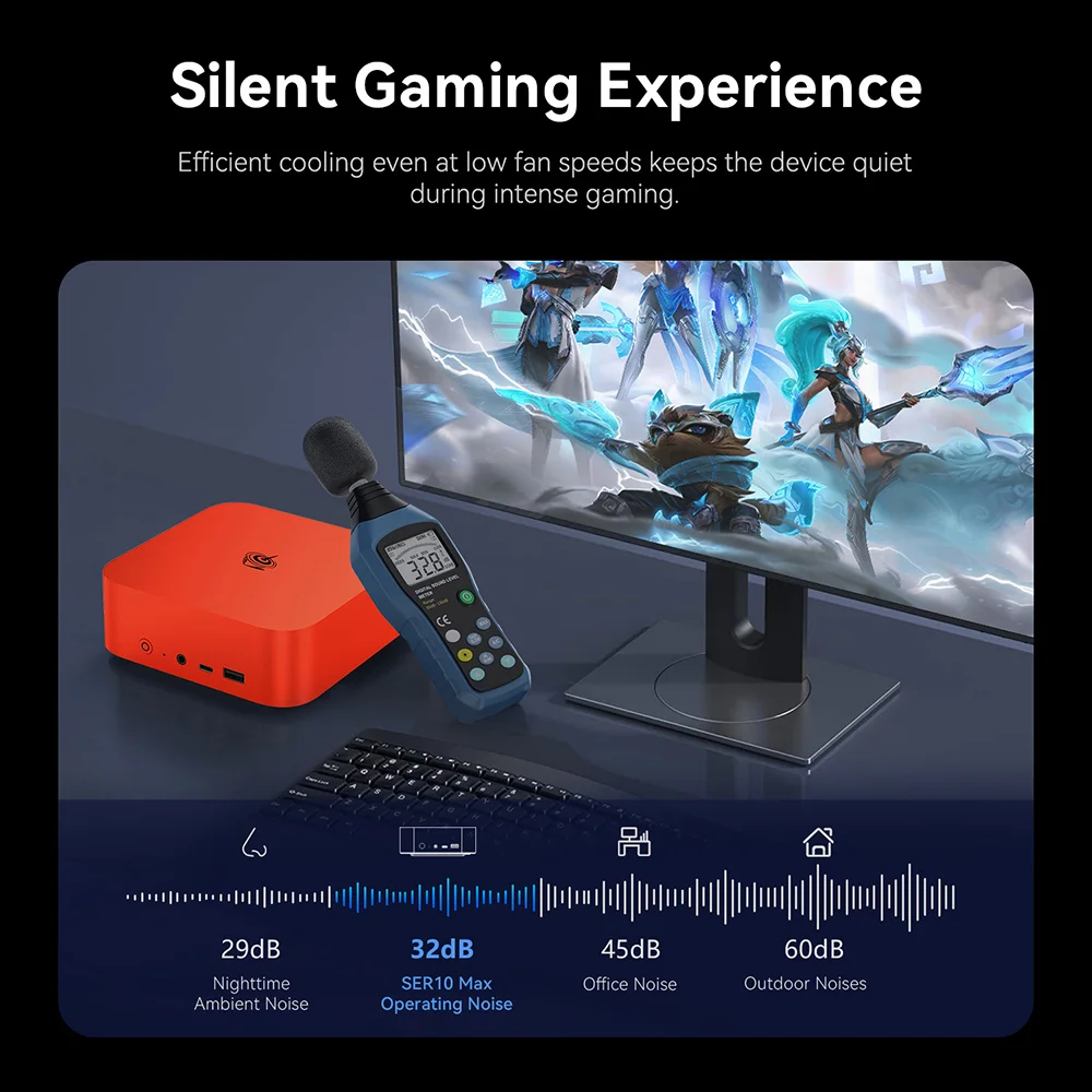 Beelink SER9 Pro SER10 Max Ubuntu Windows 11 OpenClaw Preinstalled AMD Ryzen 7 HX370 HX470 32GB RAM 1TB NVMe SSD Wifi6 Gaming PC