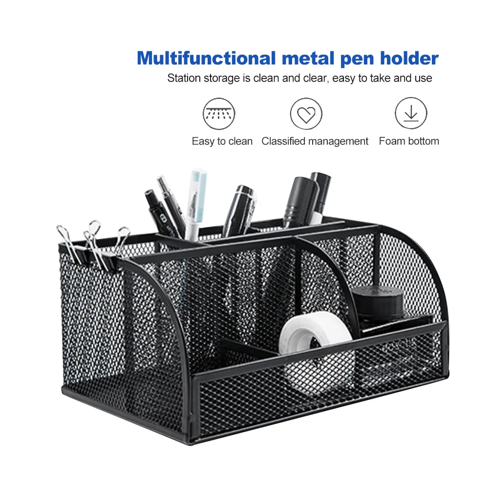 قائمة بذاتها متعددة الوظائف مقلمة ، تخزين مستحضرات التجميل ، القرطاسية ، مكتب مكتب منظم ، عدم الانزلاق الحكام ، أقلام ، المنزل ، غرفة نوم