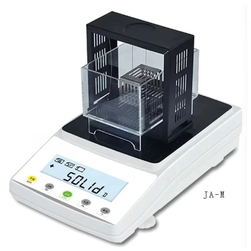 JA-M/XY-2CM ASTM D792 Density Balance High Precision Electronic Densitometer Lab Solid and Liquid Density Meter Tester