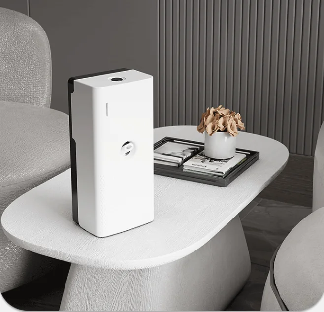 

Battery Powered Portable Wall Mounted Essential Oil Aroma Diffuser Toilet Lobby Scent Diffuser Machine