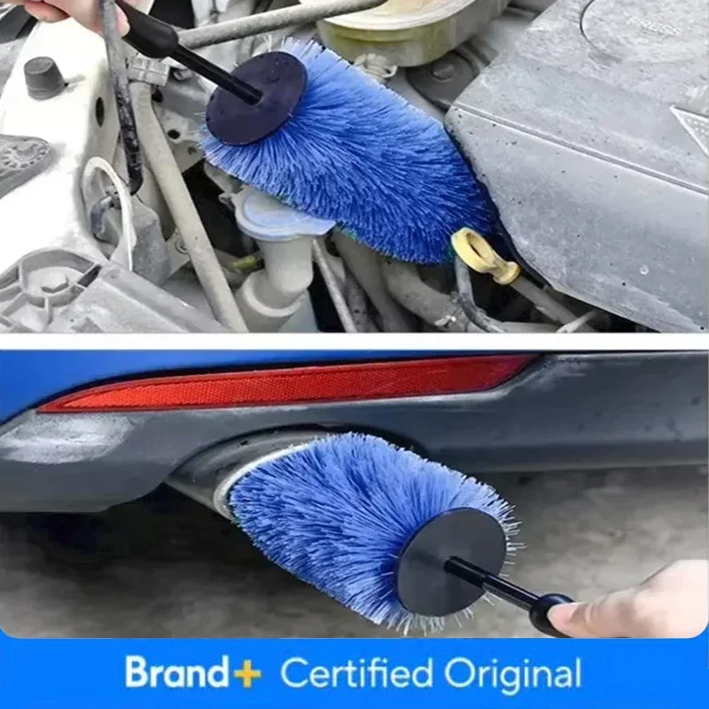 

1 шт., щетка для чистки обода колеса автомобиля, очиститель с мягкой щетиной, не царапается, инструмент для мытья деталей автомобиля, очиститель с мягкой щетиной, уход за автомобилем