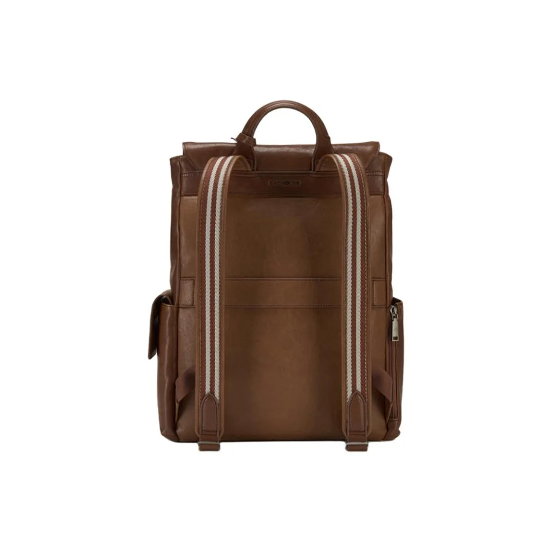 SAMSONITE Cow Leather Backpack Regular Unisex Brown NS103101 view 5