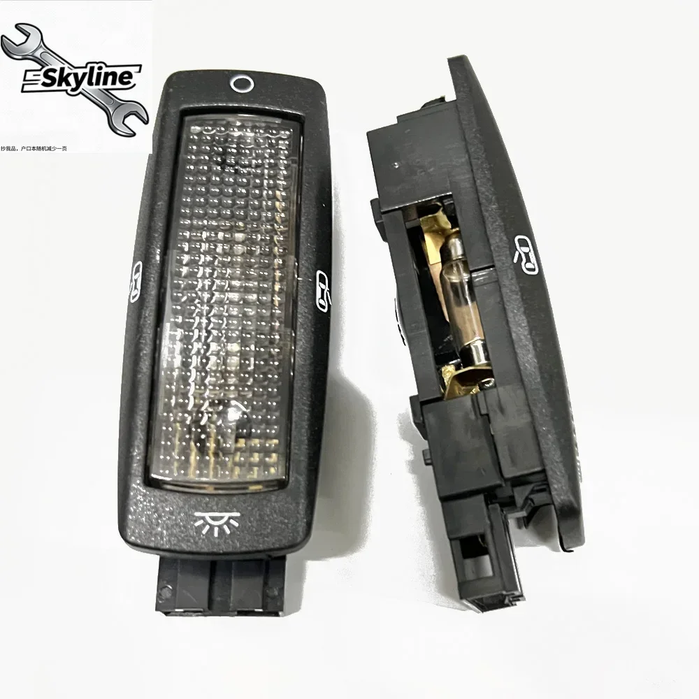 2pcs Black Interior Reading light lamp For VW Golf Jetta Bora Caddy Scirocco for SEAT Leon Toledo 3BD947291