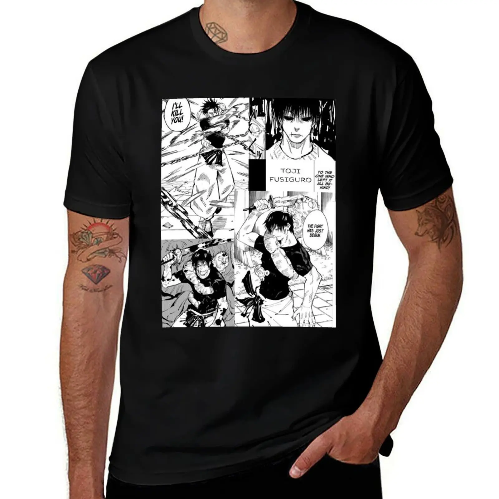 

Toji Fusiguro T-Shirt Casual Trendy Short Sleeve T-Shirt