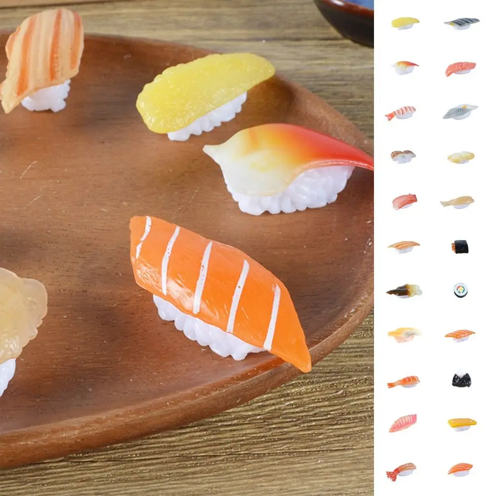 Simulación de comida japonesa, modelo de Sushi, juego de simulación de bola de arroz, juguete de cocina, comida de imitación, juguetes de cocina, juguetes de comida para niño