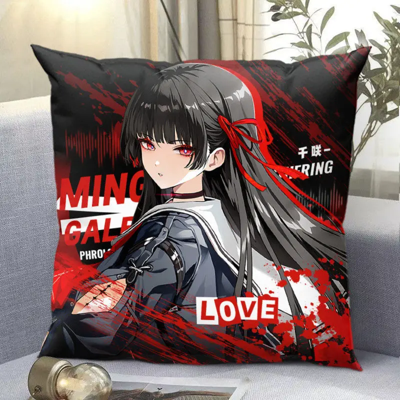 40 سنتيمتر Wuthering Waves لعبة أنيمي كوس أوغوستا جالبرينر تشيزا فورولوفا الخ. وسادة وسادة كرتونية لطيفة للجنسين 2025