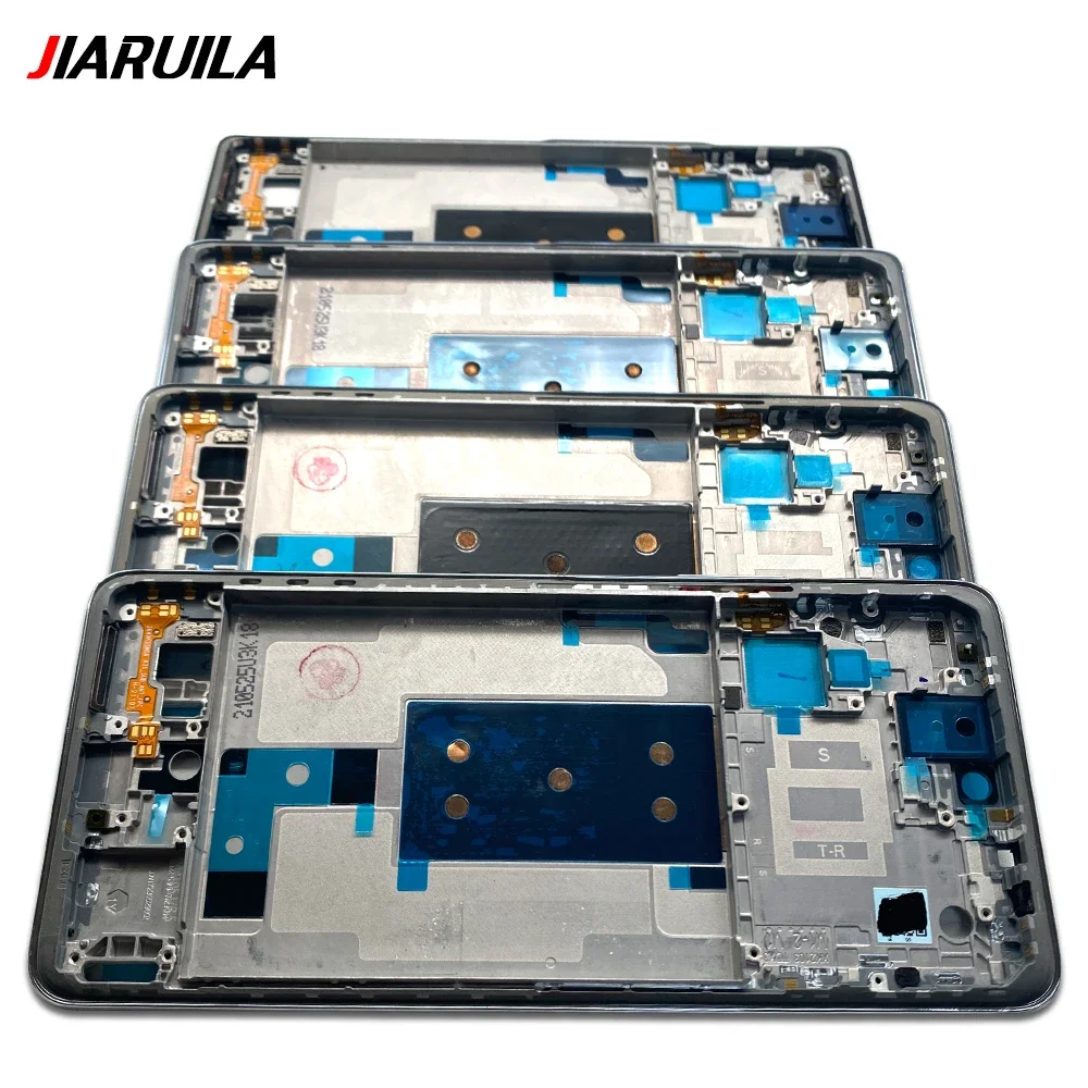 NEW Front Housing Middle Frame Bezel Plate Smartphone Replacement Repair Parts For Xiaomi Mi 8 Lite 9 SE Mi A1 Mi 5X 11T 12T Pro