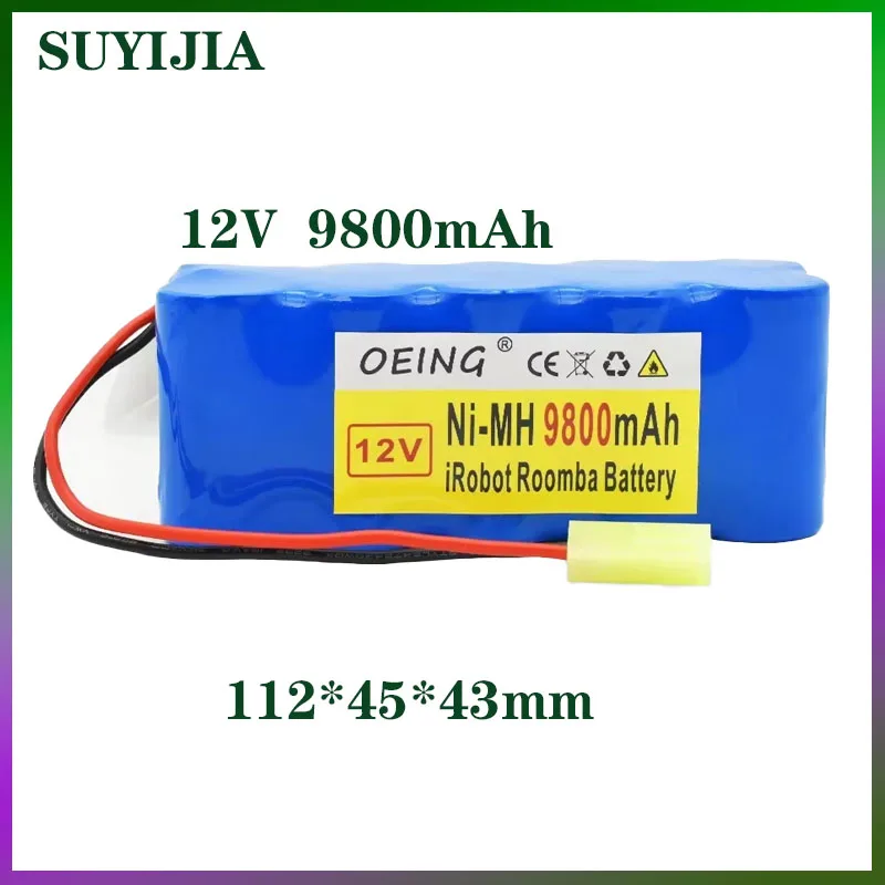 

12V SC 9800mAh 12V Battery Pack for- Rowenta for RH5488 RH846301 RH846901 RS-Rh5205 Vacuum Cleaner Sweeping Robot