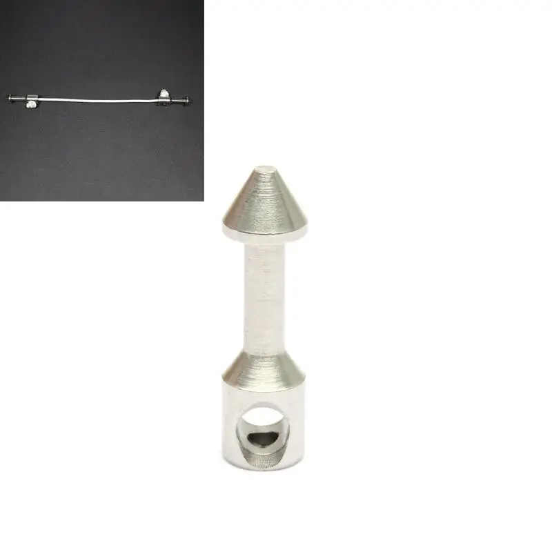 1 قطعة Speargun Speargone رئيس استبدال 316 الفولاذ المقاوم للصدأ الرمح الفرقة عظم الترقوة مسمار لصيد الأسماك بالرمح