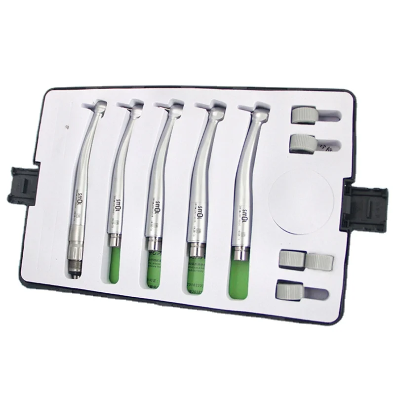 

Led Dentals Drill Handpiece set high speed dentals turbine quick coupler dentals handpiece kit