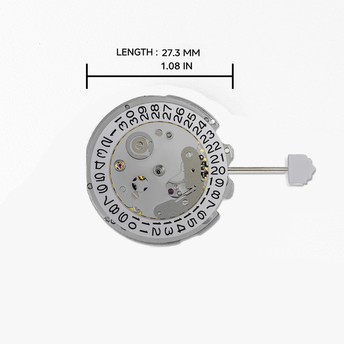China NH35 Movement Can Replace The Japanese NH35 Movement Date At 3 O'clock White Calendar Seiko Accuracy Automatic Mechanical view 4