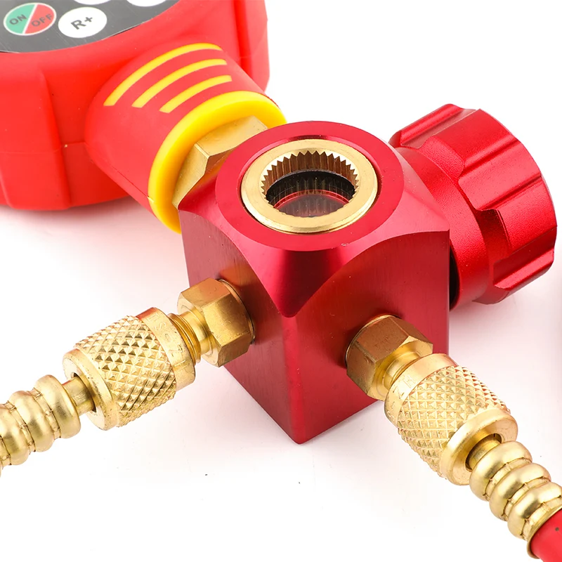 

WK-6881H/L WK-6881HC/LC Одиночный цифровой манометр хладагента переменного тока с ЖК-дисплеем | Диагностический инструмент HVAC